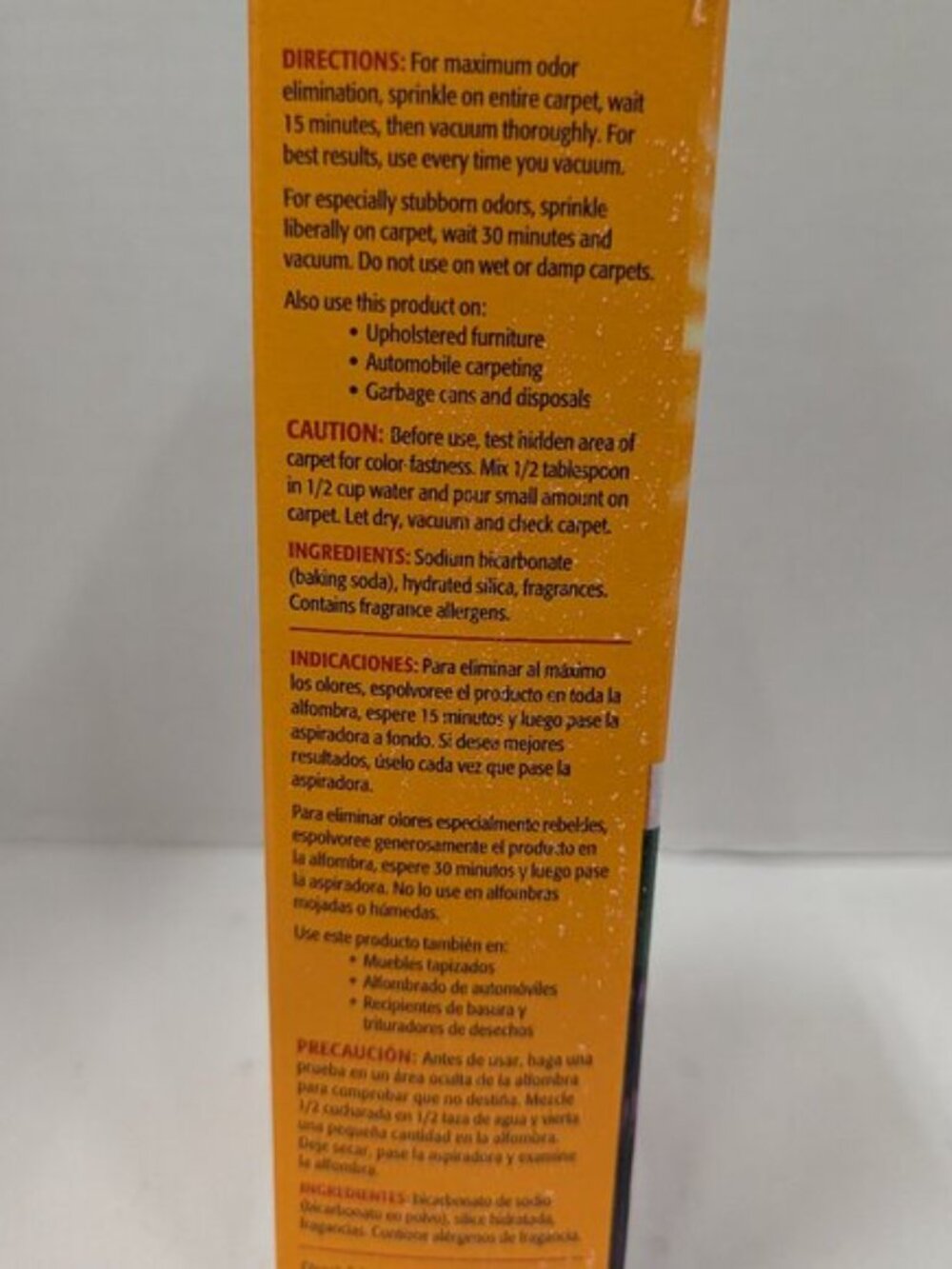 Arm & Hammer Carpet Odor Eliminator – Island Mist, 30oz, Fresh Scent - Picture 2 of 3